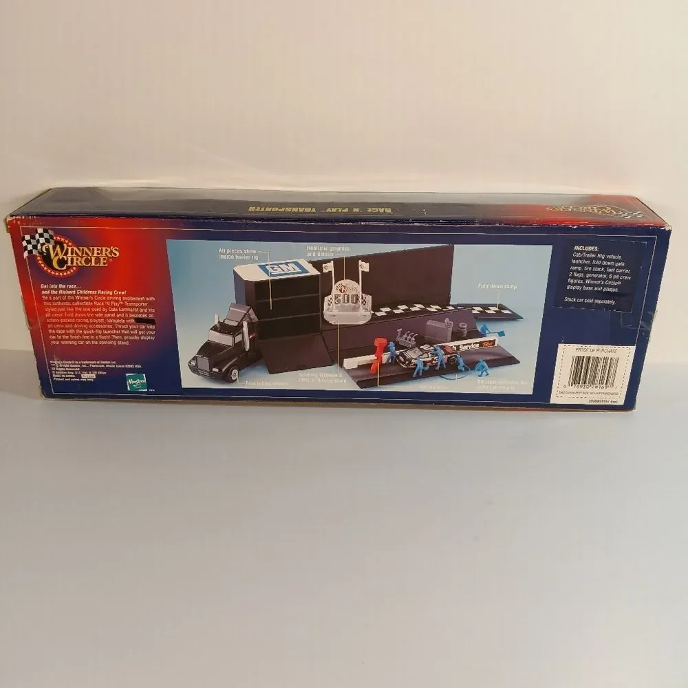 Nascar Winner's Circle Dale Earnhardt #3 Race 'N Play™ Transporter GM Goodwrench